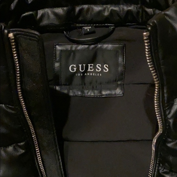 Leather Guess jacket - Picture 3 of 6